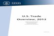 U.S. Trade Overview, 2013tg_ian/... · Top Exporters, 2013 . ... Oil & Gas 12.6% . ChemicalsCoal Products 8.6%7.6%. Machinery, Except Electrical 6.5% All Other ... up 254 percent