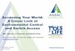 Accessing Your World: A Closer Look at Environmental ... · A Closer Look at Environmental Control and Switch Access Ben Jacobs, ... PDF, DOC, DAISY, and HTML ... Xpadder is a free