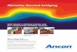 Minimise thermal bridging - Ancon .Minimise thermal bridging In addition to offering high strength