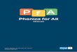 Phonics for All - Zyteq€¦ · 4 What is Phonics for All Phonics for All is a reading and spelling programme that support users of Augmentative and Alternative Communication (AAC)