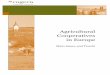 Agricultural Cooperatives in Europe - Agro-alimentarias · Agricultural Cooperatives in Europe ... One year later, on 24 September 1959, the national agricultural cooperative organizations