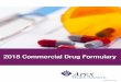 8 Commercial Drug Formulary - Apex Health Solutions · PRESCRIPTION DRUG BENEFITS The following is a comprehensive listing by drug class of formulary medications approved under the