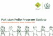 Pakistan Polio Program Updatepolioeradication.org/wp-content/uploads/2016/07/5.1_13IMB.pdf · Reaching all children everywhere in Pakistan ... CS Balochistan chairing NID evening