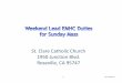 St. Clare Catholic Church 1950 Junction Blvd. Roseville ... Lead 10-11... · Fill the etched cruet with wine to the base of the handle or two fingers from bottom. Prepare Priest’s