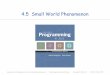 4.5 Small World Phenomenon - Computer Science .Small World Phenomenon Small world phenomenon. Six