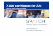 X.509 certificates for AAI - SWITCH · org.jasig.cas.authentication.handler.support.JaasAuthenticationHa ndler failed to authenticate the user which provided the following credentials: