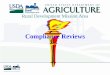 Compliance Reviews - USDA · • Data and information requirements. Compliance and Enforcement Requirements Compliance Reviews • Pre-award review ... on a recurring basis in accordance