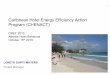 Caribbean Hotel Energy Efficiency Action Program … -CREF.pdf · • Financial impact for the power utility (BLPC) – US$ 550,000 per year as result of reduced sales • Fiscal