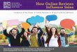 How Online Reviews Influence Sales - Spiegel …spiegel.medill.northwestern.edu/_pdf/Spiegel_Online Review_eBook... · How the source of the reviewer matters Verified Buyers Are Perceived