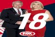 2018 FOX FOOTY LINE-UP · sounds every round and continues until the locker rooms are empty on a Sunday. COVERAGE. ... the stories of football’s most interesting characters