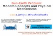 Sun-Earth problem: Comparative analysis of modern concepts andnuclphys.sinp.msu.ru/nseminar/29.01.13.pdf · Sun-Earth Problem: Modern Concepts and Physical ... atmospheric and climate