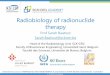 Radiobiology of radionuclide therapy - Human … · Radiobiology of radionuclide therapy Prof Sarah Baatout ... Head of the Radiobiology Unit, SCK•CEN Faculty of Biosciences Engineering,