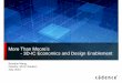 More Than Moore’s - 3D-IC Economics and Design Enablement Global Summit 3DIC... · - 3D-IC Economics and Design Enablement . ... Cadence 3D-IC Integrated Solution ... Cadence has