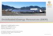 Distributed Energy Resources (DER) - emp.lbl.gov · Distributed Energy Resources (DER) ... functionality and develop a set of guidelines to assist in modeling and assessments such