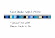 Case Study: Apple iPhone - University of Hong Kongccst9015/fa09/handouts/04b-iphone.pdf · Case Study: Apple iPhone YEEE0004 Fall 2009 ... UMTS Internet WAP gateway With WAP gateway: