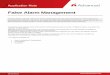 False Alarm Management - Advanced co .680-513 REV 02 False Alarm Management This document is intended