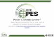 Step by step instruction set to help start a new PES ... · Step by step instruction set to help start a new PES Student Branch Chapter ... • Email petition@ieee.org with questions