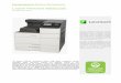L PRINTER MS911DE - Lexmark · The fast printing mechanism is backed by a powerful 800 MHz dual- ... long-life components, ... Laser Printer MS911DE