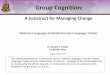Group Cognition - The Language Flagship · Appreciative Inquiry ... understanding in which participants construct and share knowledge. ... Using the Dr. Garry Stahl group cognition