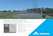 Delta ES Microgrid DS Rev10 v3 working - deltaww.com · Delta Microgrid is a total site power control solution incorporating renewable and traditional energy sources. Microgrid helps