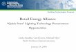 Retail Energy Alliance - US Department of Energyapps1.eere.energy.gov/buildings/publications/pdfs/alliances/ns/rea... · Retail Energy Alliance “Quick Start” Lighting Technology