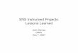instrument projects lessons learned b - Homepage | U.S. DOE Office of Science …/media/opa/pdf/Instrument... · 2015-11-23 · SNS Instrument Projects: Lessons Learned John Haines