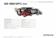 V8-380/DPS - cvspentapower.com Leisure Engines - Petrol... · V8-380/DPS EVC Technical Data Engine designation V8-380-CE Horsepower, kW (hp) 279 (380) Engine speed, rpm 6000 Displacement,