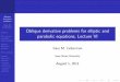 Oblique derivative problems for elliptic and parabolic ...lieb.public.iastate.edu/China 2011/6.pdf · 1 The second boundary value problem for Monge-Amp ere ... The equation Du() =