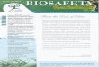 NEWSLETTER · Biosafety Newsletter. ... School of India University (NLSIU) organised three ... 1989 notified under the Environment (Protection) Act, 1986