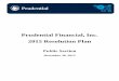 Prudential Financial, Inc. 2015 Resolution Plan · Prudential Financial, Inc. 2015 Resolution Plan Public Section December 30, 2015
