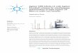 Agilent 1290 Infinity LC with Agilent Poroshell columns ... · Agilent 1290 Infinity LC with Agilent Poroshell columns for simultaneous determination of eight organic UV filters in