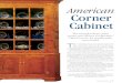 American Corner Cabinet - Woodworking Projects, Plans ... … · 72 POPULAR WOODWORKING December 2002 Begin by cutting the upper and lower side supports and rear supports to size