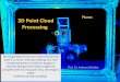 Planes 3D Point Cloud Processing - … · 4 3D Point Cloud Processing Dr. Andreas Nüchter ... Representation using the Hessian normal form: ... From 2D to 3D – From Lines to Planes