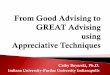 Indiana University-Purdue University Indianapolisiubac/Appreciative Advising Keynote C. Buyarski... · From: The Thin Book of Appreciative Inquiry, by Sue Annis Hammond. If we carry