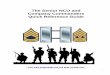The Senior NCO and Company Commanders Quick Reference Guide · 1 The Senior NCO and Company Commanders Quick Reference Guide Visit  for more information