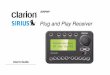 Plug and Play Receiver - siriusretail.com · SIRPNP Plug and Play Receiver User’s Guide Clarion_SIRIUS_PnP_Shuttle_Users_Guide.book Page 1 Friday, March 12, 2004 3:51 …