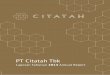 PT Citatah Tbk · Selama periode reorganisasi tahun 1998 dan 2002, ... committed in their obligation to observe Good Corporate Governance despite the difficult operating environment