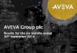 AVEVA Group plc /~/media/Aveva/... · AVEVA Group plc ... AVEVA E3D Good momentum maintained in AVEVA
