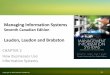 Managing Information Systems - University of Waterloo · •E-commerce –Subset of e-business –Buying and selling goods and services through Internet Continued 