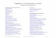 Algebra Vocabulary Word Wall Cards - ppsk12.usppsk12.us/UserFiles/Servers/Server_794494/File/Math/Vocabulary... · ... (graphic organizer) Multiply Binomials ... Range Function Notation