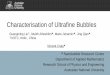 Characterisation of Ultrafine Bubbles - standards.org.au · Characterisation of Ultrafine Bubbles ★Nanobubble Research Centre Department of Applied Mathematics Research School of