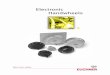 Electronic Handwheels - Euchner-USA · Electronic Handwheels 4 General The change from a handwheel directly coupled to the spindle or axes to CNC-controlled axes has meant changes