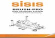 R BRUSH-PRO - sisis.com · B C 12 2 Certificate of Conformity Brush-Pro ride-on brush system powered by Honda GX Petrol Engine Manufacturer:- Howardson Ltd, Howardson Works, Kirk