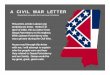 A CIVIL WAR LETTER - WordPress.com · Gasua Fortenberry to his nephew, ... The children of William and Violette Fortenberry are outlined in blue, ... From the book Source