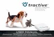 USER MANUAL - Tractive Shopassets.tractive.com/static/manuals/manual-tractive-gps-for-pets.pdf · 3 / 144 ENGLISH User Manual Charge Download Tractive ® GPS Activate Attach tracker