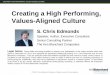 Creating a High Performing, Values-Aligned Culturetry.webex.com/meet/pdfs/kb_12_22_2014.pdf · CREATING A HIGH PERFORMING, VALUES-ALIGNED CULTURE ... CREATING A HIGH PERFORMING, VALUES-ALIGNED
