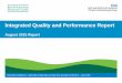 Integrated Quality and Performance Report · p7 66% Ambulance Red 1 ... BaNES Integrated Quality and Performance Report August 2015 5 ... The following activity was recorded between