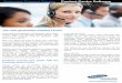 Samsung Contact Centre Contact Centre Software Contact Centre... · 2015-10-21 · Agent Mobility As the Samsung Contact Centre is built around a web- ... provide a visual display