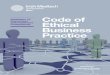Code of - Ibec · Code . Irish Medtech Association . IRISH MEDTECH ASSOCIATION Code of Ethical Business Practice,)) Professionals 5 .. MedTech 