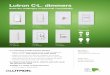 Lutron C.L dimmers - Colonial Electric Supply · Diva ® C•L dimmer ... for movie watching (living room) Spaces that need an intuitive control (ballrooms/offices) Residential and